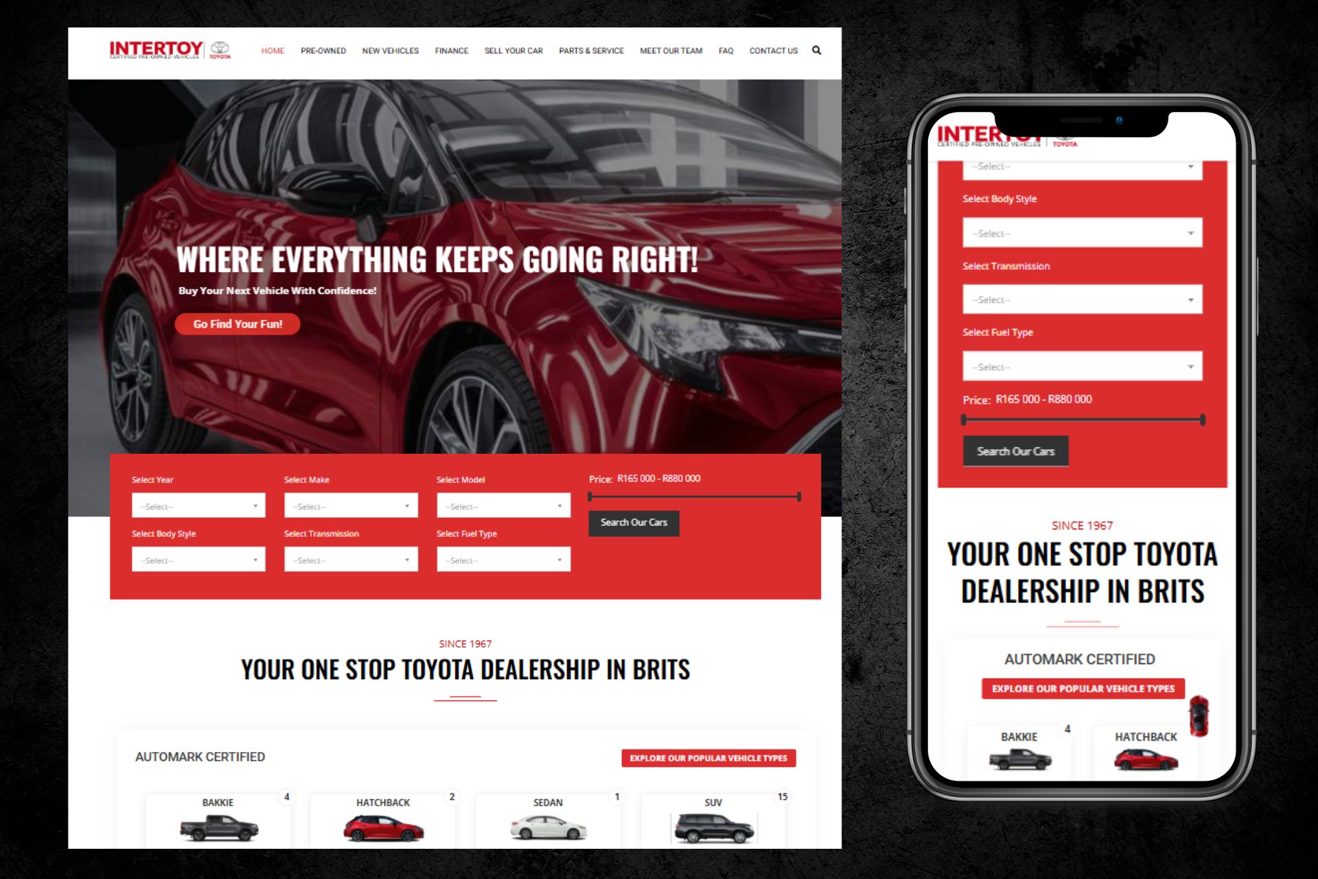 CAR DEALER WEBSITE